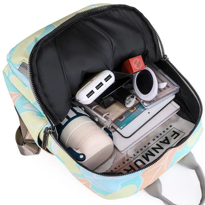High-capacity Back Packs for Women 2024 New High-quality Oxford Waterproof Schoolbags Fashion Travel Printing Knapsack Mochilas