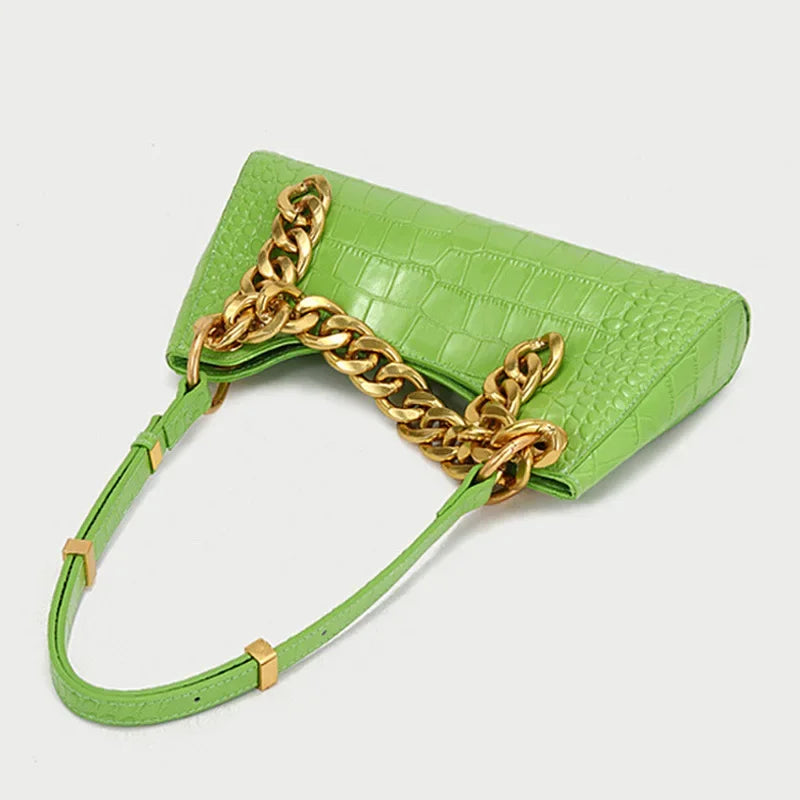 High-end Niche Design Baguette Bag Genuine Leather Women's Bag 2024 New Shoulder Bags Tote Bag Designer Luxury Handbags Purse
