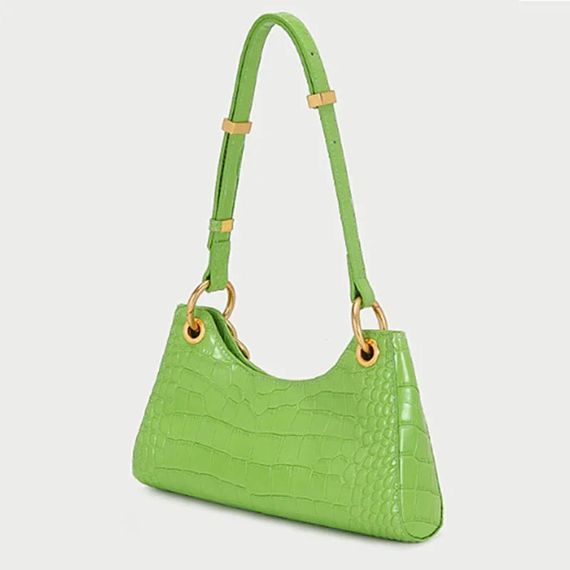 High-end Niche Design Baguette Bag Genuine Leather Women's Bag 2024 New Shoulder Bags Tote Bag Designer Luxury Handbags Purse