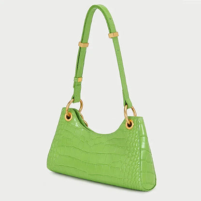 High-end Niche Design Baguette Bag Genuine Leather Women's Bag 2024 New Shoulder Bags Tote Bag Designer Luxury Handbags Purse