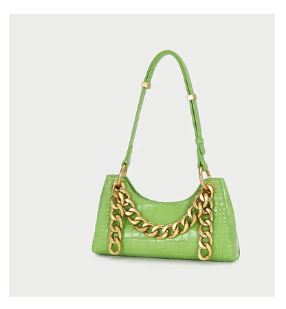 High-end Niche Design Baguette Bag Genuine Leather Women's Bag 2024 New Shoulder Bags Tote Bag Designer Luxury Handbags Purse