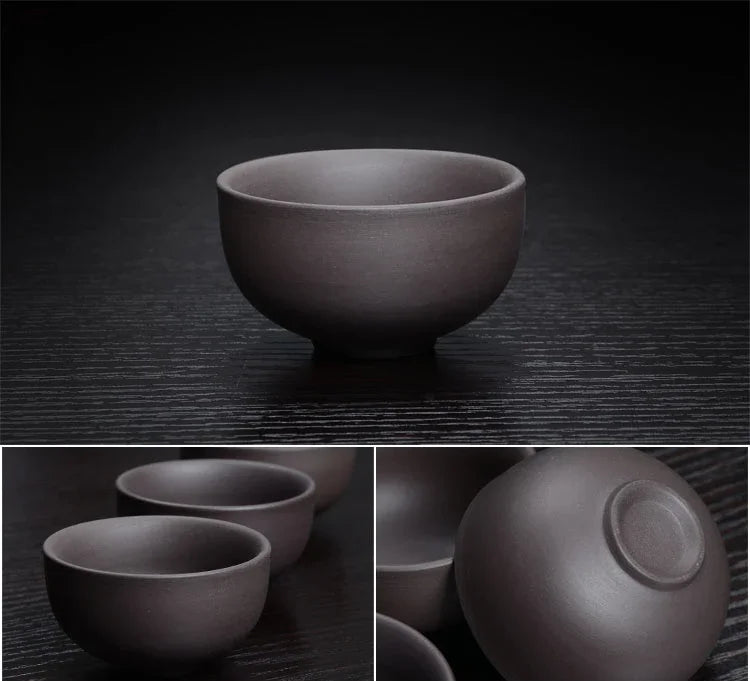 High quality Kung Fu Tea Set Yixing Teapot Handmade Purple Clay Tea Pot Cup Set ,Zisha Ceramic Chinese Tea Ceremony Gift