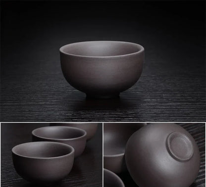 High quality Kung Fu Tea Set Yixing Teapot Handmade Purple Clay Tea Pot Cup Set ,Zisha Ceramic Chinese Tea Ceremony Gift