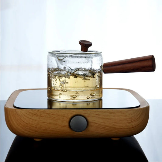 High quality heat-resistant glass teapot Chinese tea set Kung Fu Pu'er teapot coffee milk juice pot built-in glass tea leak