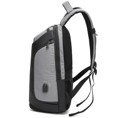 High quality men backpack woman Business outdoors backpack travel 15.6 Laptop backpack With USB Charge school Bagpack Shoe bag