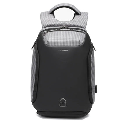 High quality men backpack woman Business outdoors backpack travel 15.6 Laptop backpack With USB Charge school Bagpack Shoe bag