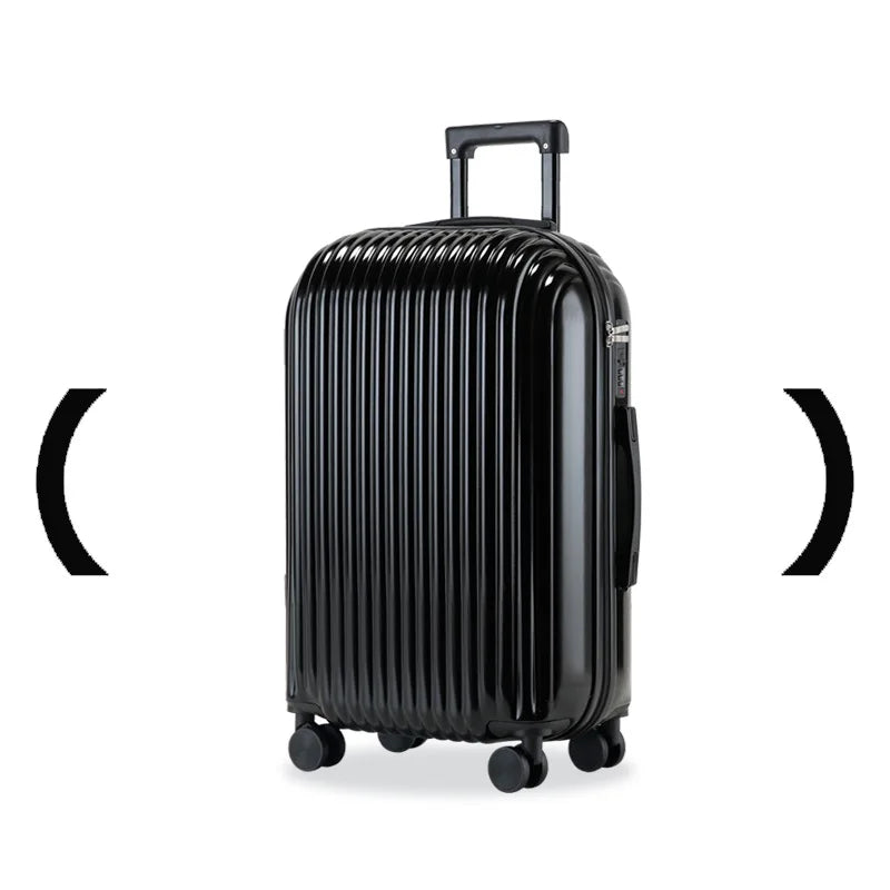 High-value bread suitcase ultra-light pressure-resistant boarding female small password box male 20-inch pull rod travel luggage