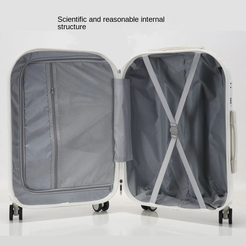 High-value bread suitcase ultra-light pressure-resistant boarding female small password box male 20-inch pull rod travel luggage