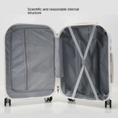 High-value bread suitcase ultra-light pressure-resistant boarding female small password box male 20-inch pull rod travel luggage