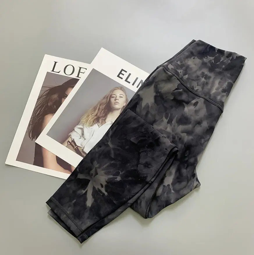 High waisted leggings for women's sports fitness and tight fitting in autumn and winter