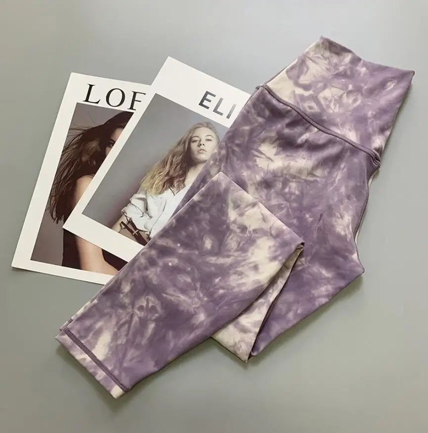 High waisted leggings for women's sports fitness and tight fitting in autumn and winter