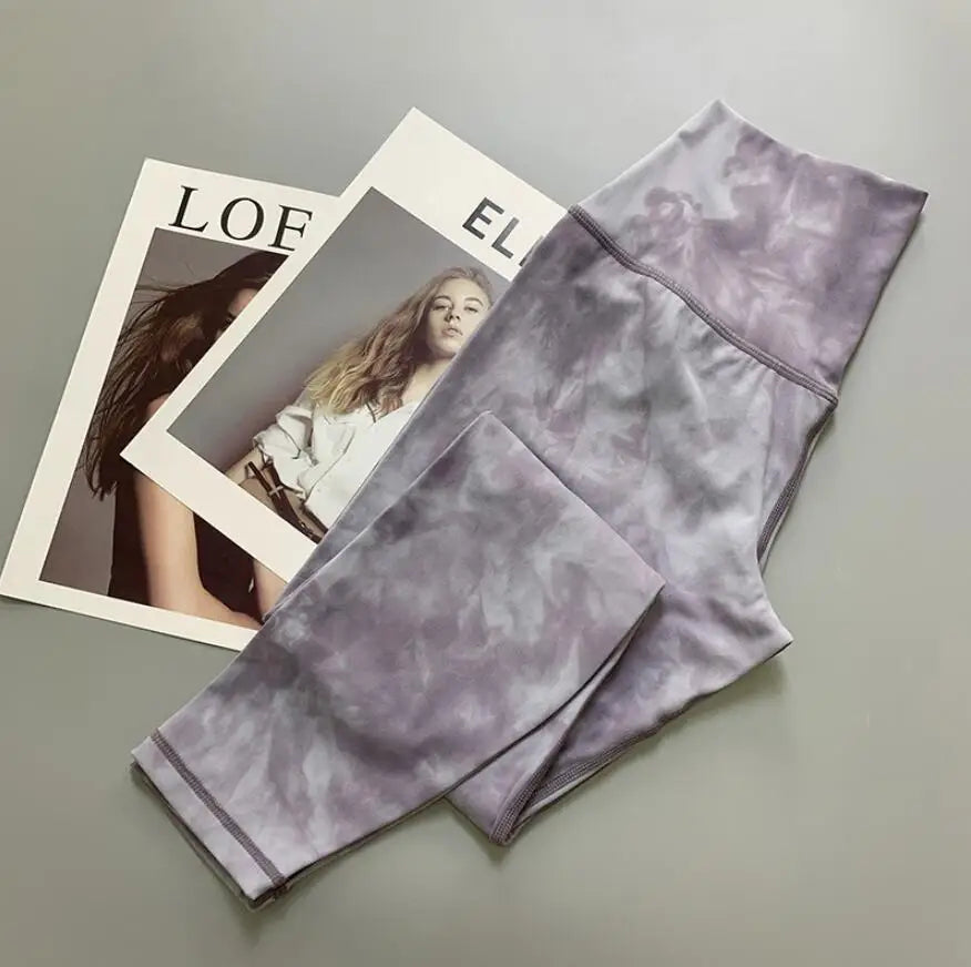 High waisted leggings for women's sports fitness and tight fitting in autumn and winter