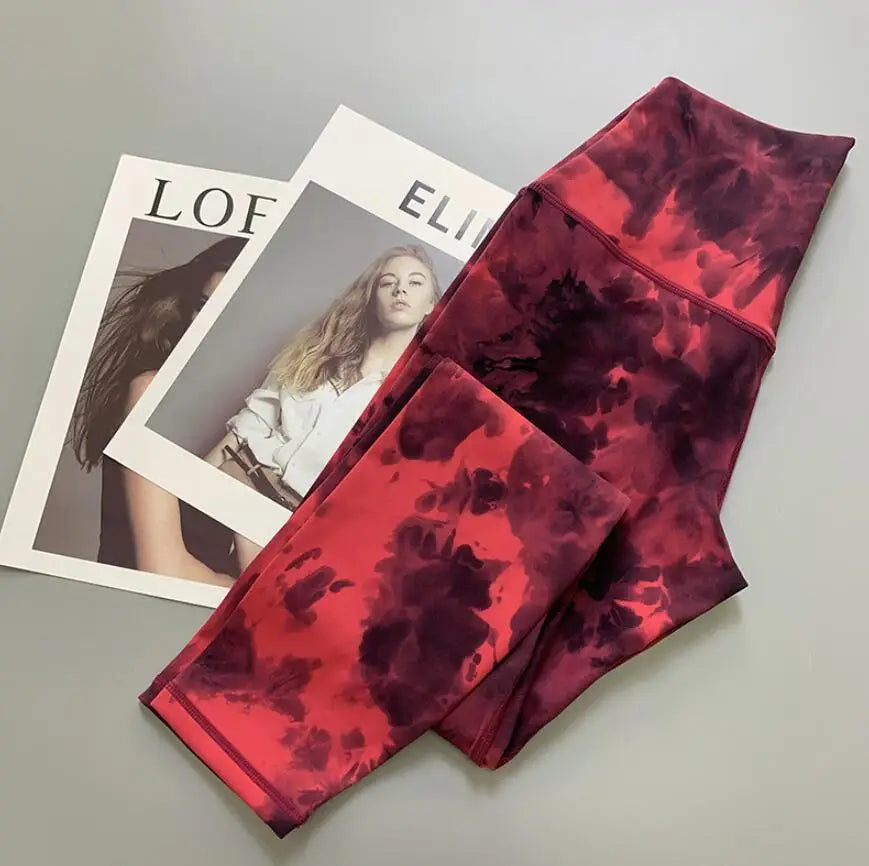 High waisted leggings for women's sports fitness and tight fitting in autumn and winter