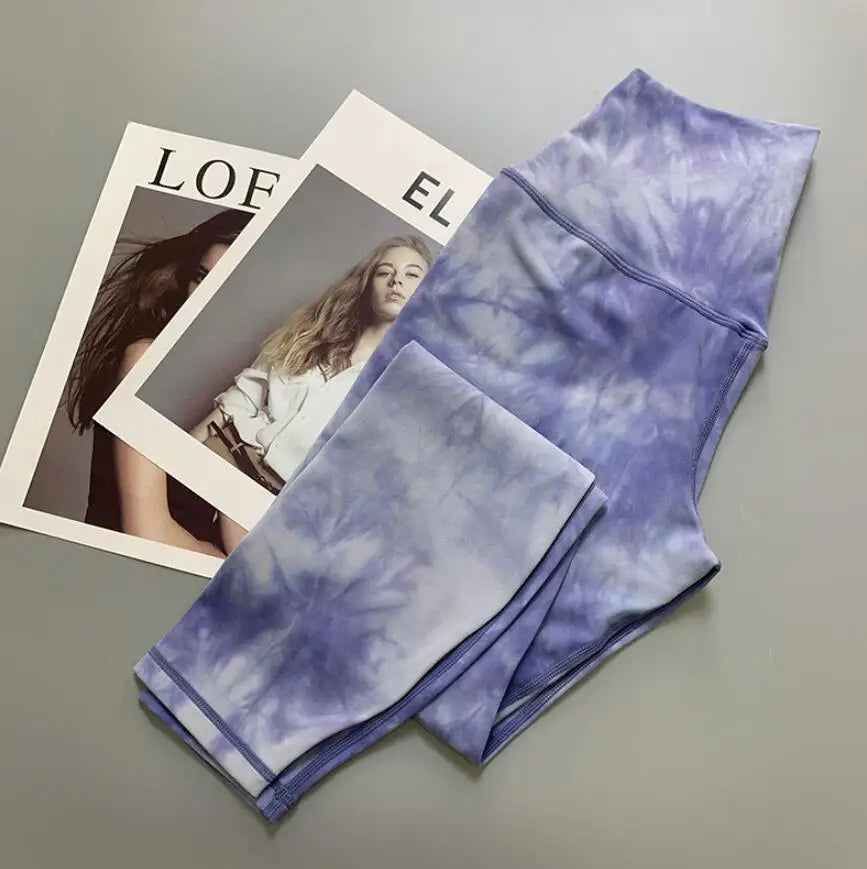 High waisted leggings for women's sports fitness and tight fitting in autumn and winter