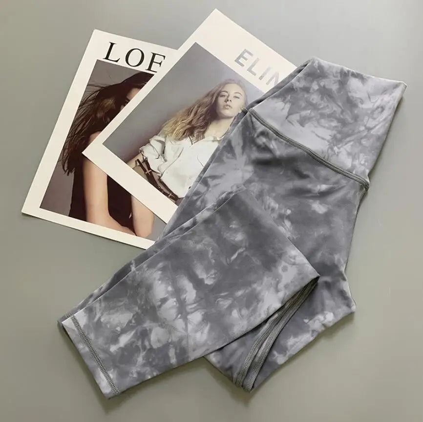 High waisted leggings for women's sports fitness and tight fitting in autumn and winter