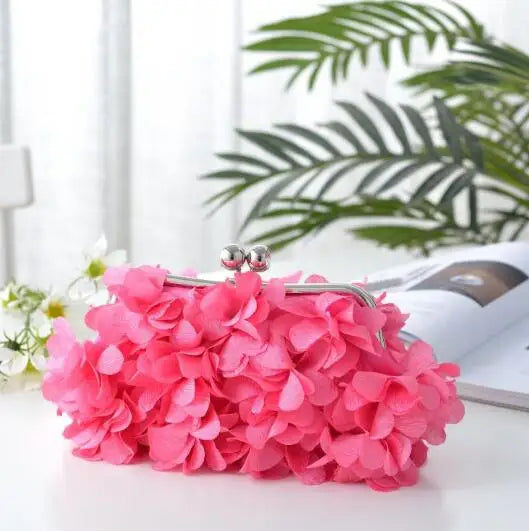 Highend luxury Flower party bag Bridal Nightclub fashion dress bag Holding fashion cheongsam clutch bag party elegant purses