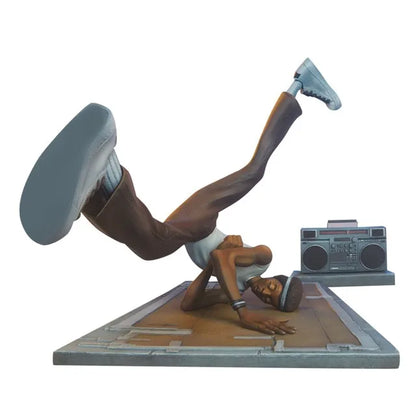 Hip Hop Singer Resin Figurines Decoration Rapper Star Sculpture Modern Art Resin Crafts for Desktop Decoration Home Decor Gift