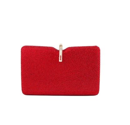 Hollow Out Red/Black Color Crystal Women Evening Bags Bridal Handbag Ladies Wedding Purse For Bride Cocktail Party Hand Bag Gift