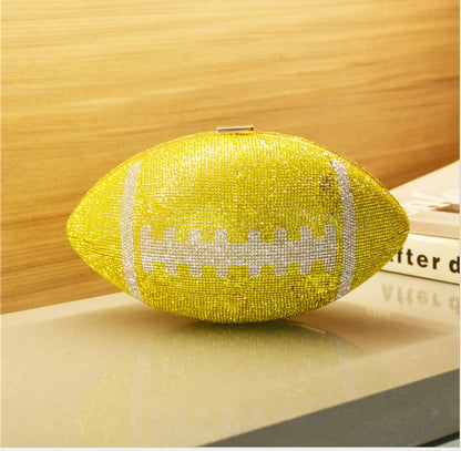 Hollow Out Women Blue/Yellow/Gold Color Crystal Clutch Bag Evening Bags Wedding Rhinestone Handbags Bridal Diamond Clutches Bags