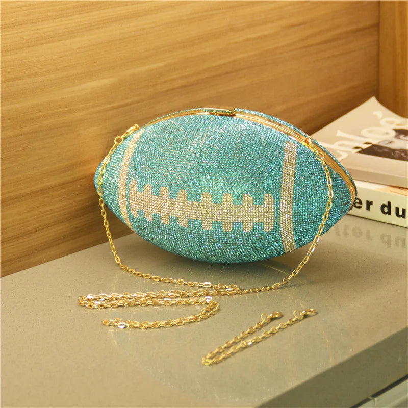 Hollow Out Women Blue/Yellow/Gold Color Crystal Clutch Bag Evening Bags Wedding Rhinestone Handbags Bridal Diamond Clutches Bags