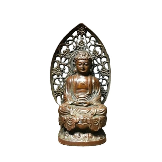 Home Decor Small Antiquated Buddha Figurine Room Decor Aesthetic Statue Buddhist Artcrafts Home Collection Ornament