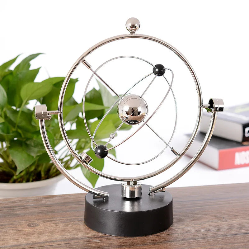 Home Decoration Celestial orbit pendulum Maglev Rotary Electromagnetic Perpetual Motion Meter balls Office Desktop Decor
