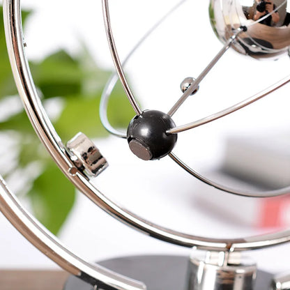 Home Decoration Celestial orbit pendulum Maglev Rotary Electromagnetic Perpetual Motion Meter balls Office Desktop Decor