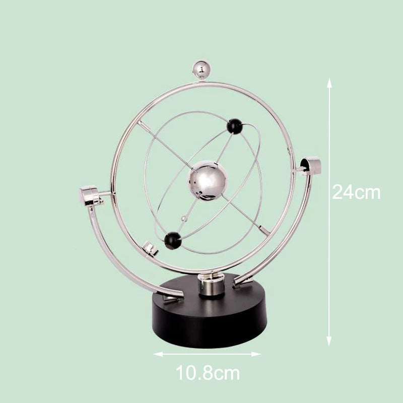Home Decoration Celestial orbit pendulum Maglev Rotary Electromagnetic Perpetual Motion Meter balls Office Desktop Decor