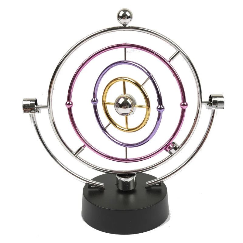Home Decoration Celestial orbit pendulum Maglev Rotary Electromagnetic Perpetual Motion Meter balls Office Desktop Decor