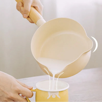 Home Non-stick Frying Pan Healthy Ceramic  Multifunctional Cooking Pots Heat Conduction Uniform Soup Pot