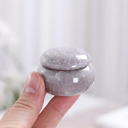 Home Sealed Tea Jar Coffee Powder Canister Chinese Ceramics Tea Caddy Travel Tea Bag Kitchen Spice Containers Candy Storage Tank