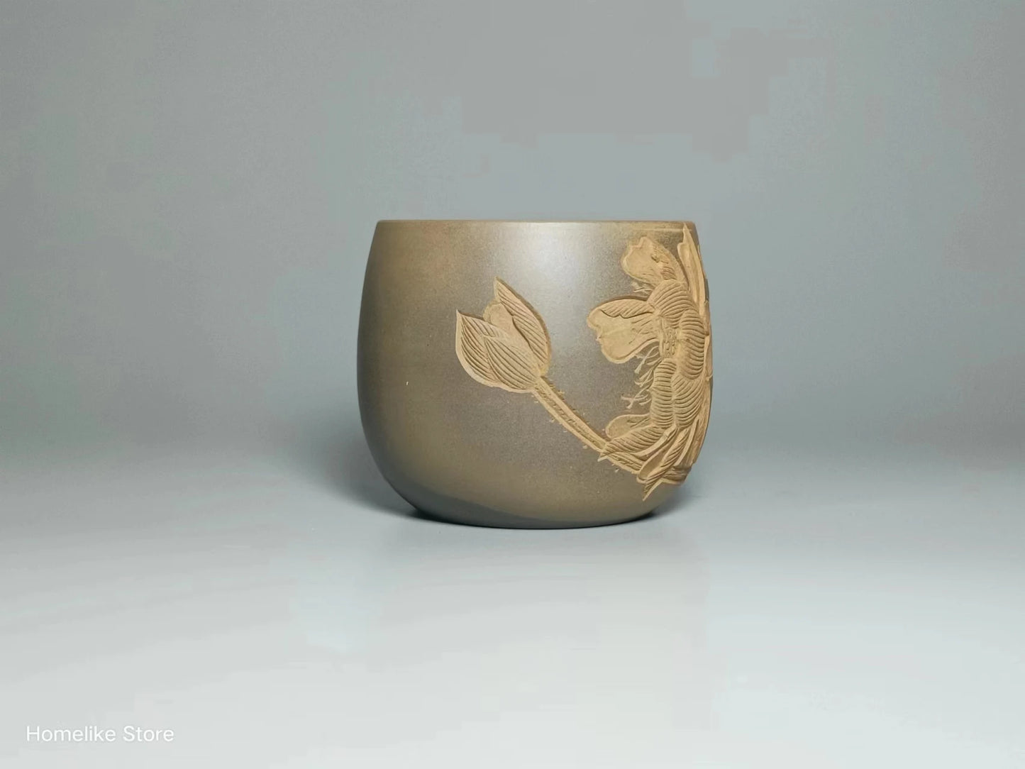 Homelike Qinzhou Ceramic  nixing Tao(Not Yixing Clay)  Handmade Master teacup for Puer oolong Kung Fu Gift For Festival