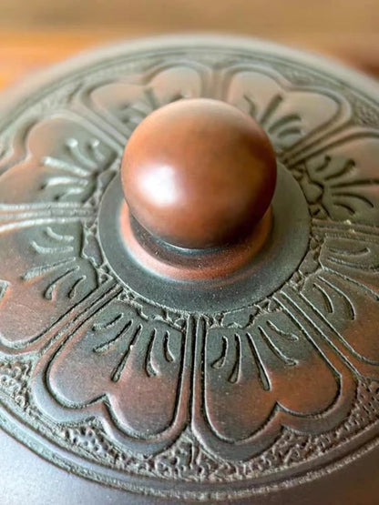 Homelike Qinzhou Ceramic  nixing Tao(Not Yixing Clay) Handmade Master teacup for Puer oolong Kung Fu Gift For Festival