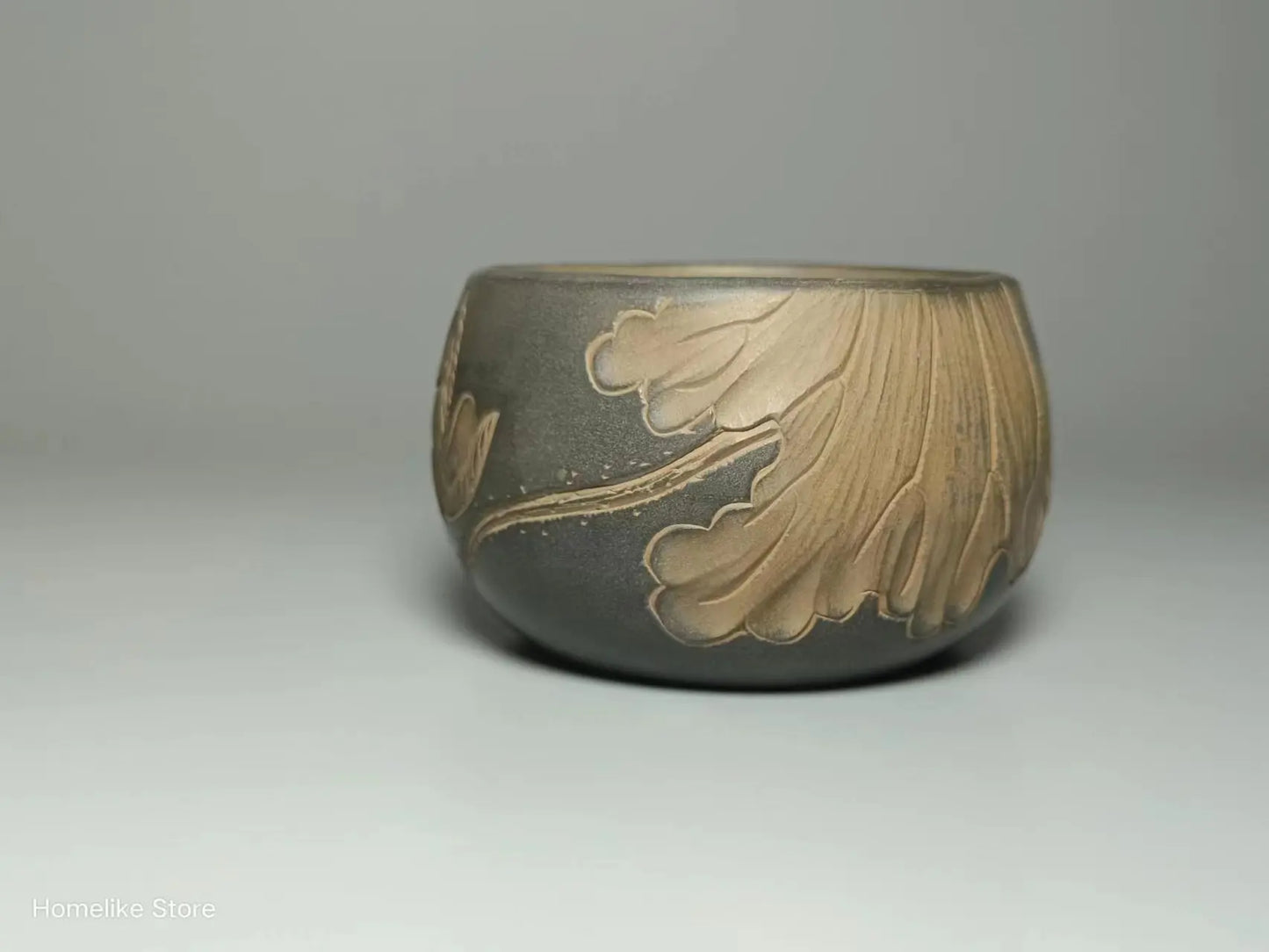 Homelike Qinzhou Handmade Cup Ceramic  nixing Tao(Not Yixing Clay) Master teacup for Puer oolong Kung Fu Gift For Festival
