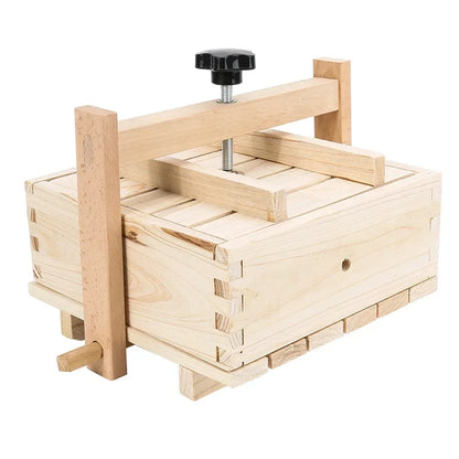 Homemade Tofu Cheese Making Machine And Cloth Pressing Machine With Three Cheese Cloth For Making Tofu Mold Frame