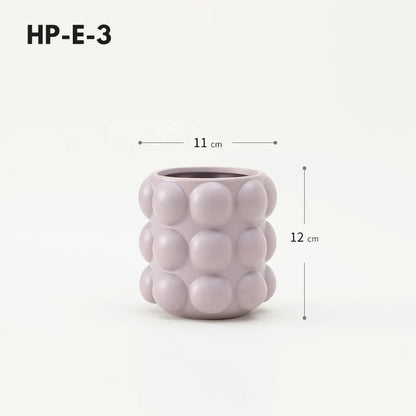 Honey Pot Shape Storage Barrel Stationery Makeup Pen Barrel Tableware Chopsticks Barrel Ceramic Pot Vase Ornaments