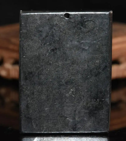 Hongshan culture archaize black iron meteorite Dapeng bird amulet pendant statue
