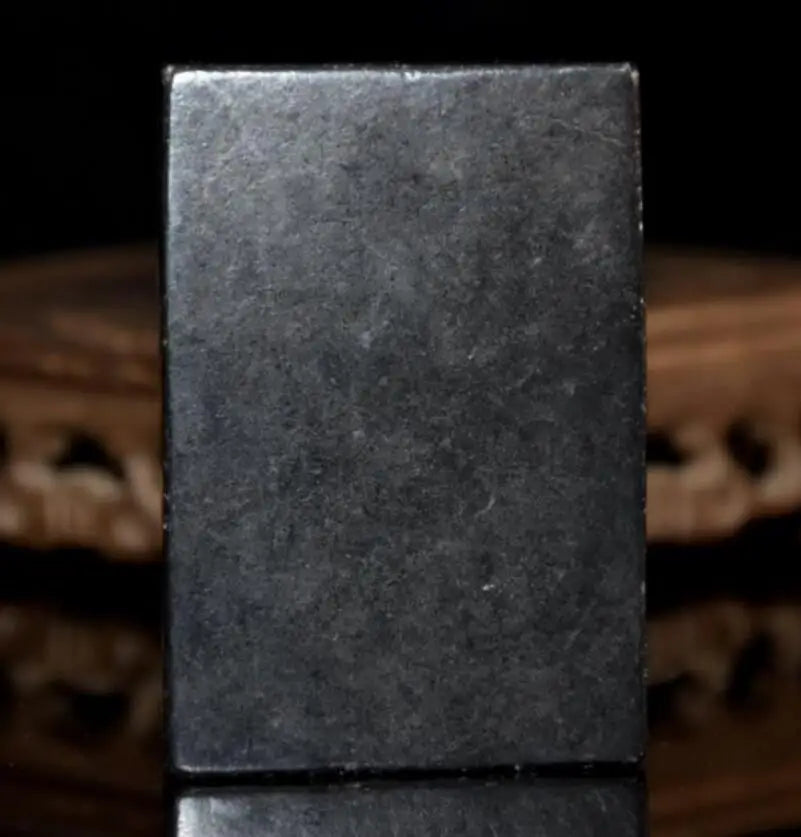 Hongshan culture archaize black iron meteorite Guanyin bodhisattva Buddha amulet statue
