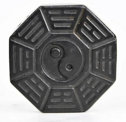 Hongshan culture archaize black iron meteorite gossip pendant statue