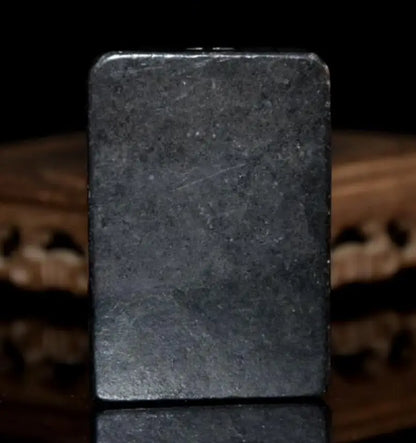 Hongshan culture archaize black iron meteorite thousand hand Guanyin amulet statue