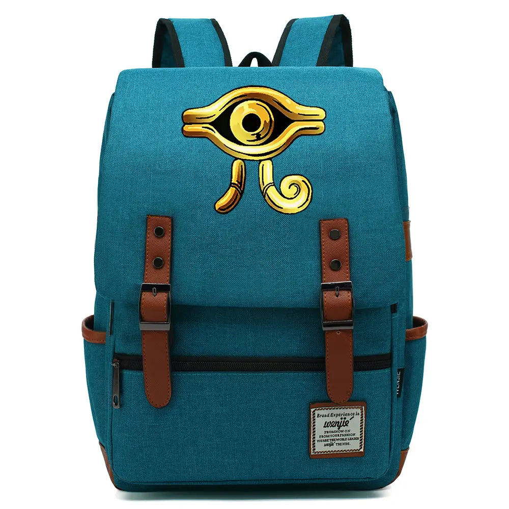 Hot Anime Yu-Gi-Oh! Printed Backpack - Thumbnail 3