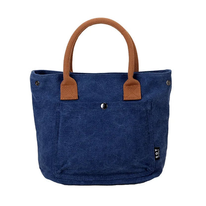 Hot Canvas Handbag For Women High Density Canvas Bag Casual Tote Bags Ladies Hand Bags Solid Shopping Handbags Black Beach Bag