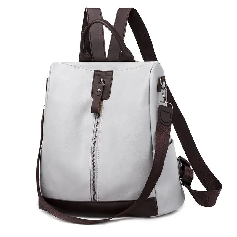 Hot Female backpack casual Multifunction Women Leather Backpack Female Shoulder Bag Sac A Dos Travel Back Pack mochila feminina