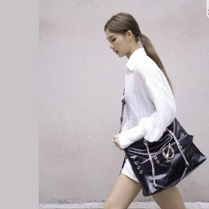 Hot Girl Large Capacity Tote 2024 Commuting High Quality Niche Single Shoulder Crossbody Women's Bag