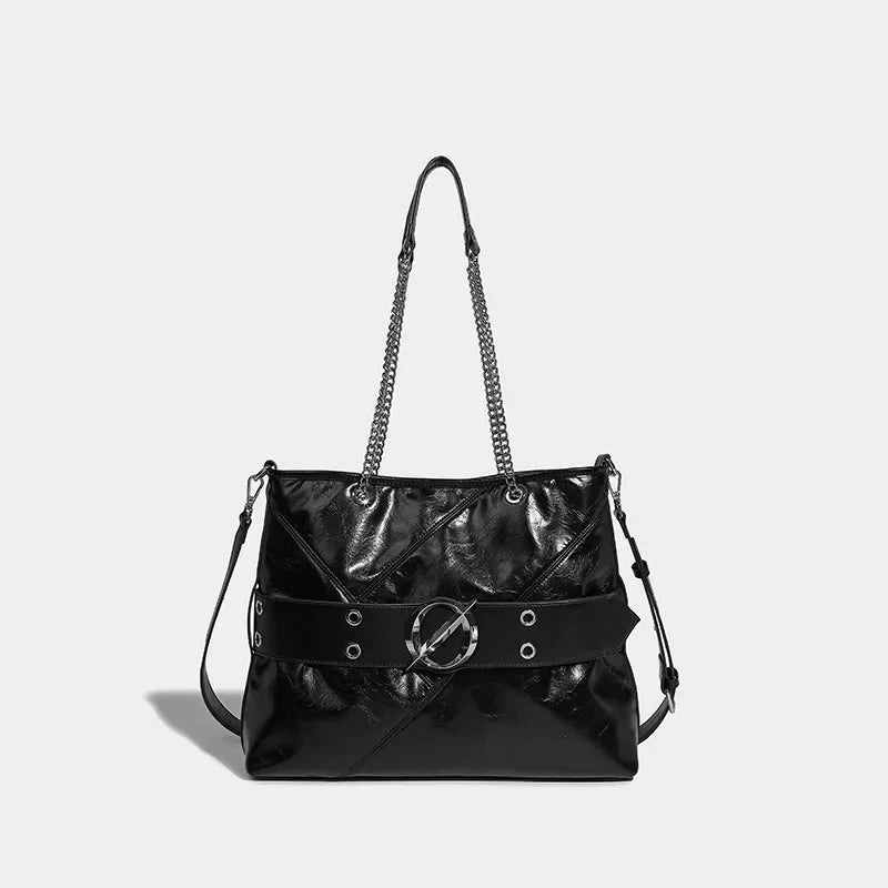 Hot Girl Large Capacity Tote 2024 Commuting High Quality Niche Single Shoulder Crossbody Women's Bag