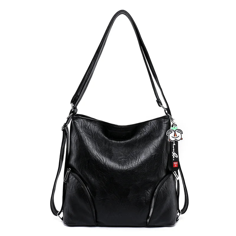 Hot Luxury large capacity soft leather handbags 2021 New Women's bag  trend ladies shoulder messenger bag High Quality Totes Bag