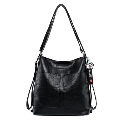 Hot Luxury large capacity soft leather handbags 2021 New Women's bag  trend ladies shoulder messenger bag High Quality Totes Bag
