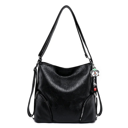Hot Luxury large capacity soft leather handbags 2021 New Women's bag  trend ladies shoulder messenger bag High Quality Totes Bag