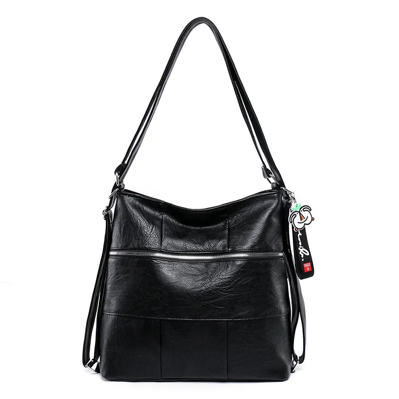 Hot Luxury large capacity soft leather handbags 2021 New Women's bag  trend ladies shoulder messenger bag High Quality Totes Bag