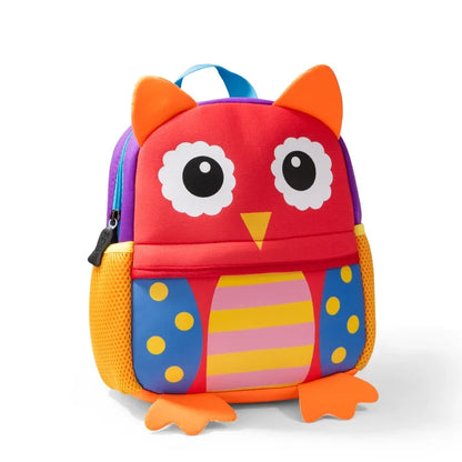 Hot New 3D Animal Children Backpacks Dog Design Girl Boys Backpack Toddler Kids Neoprene School Bags Kindergarten Cartoon Bag